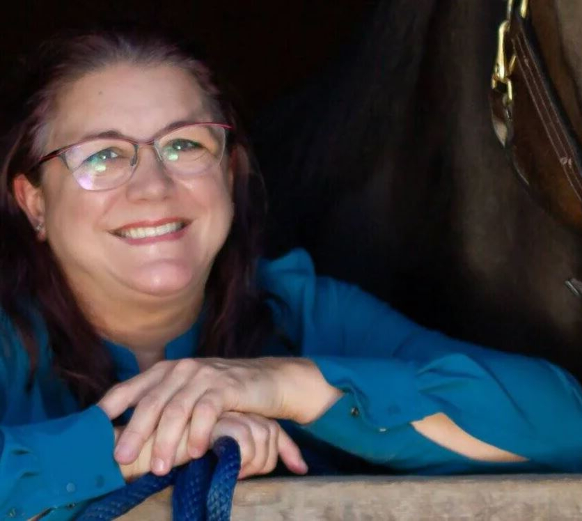 River Haven facilitator with a horse